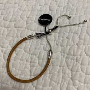 Pandora Leather Slider Bracelet